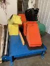 Operator Platform, 42"W x 116"L, 104" wide idler roll, Operator Platform, 42"W x 116"L, 104" wide idler roll,
